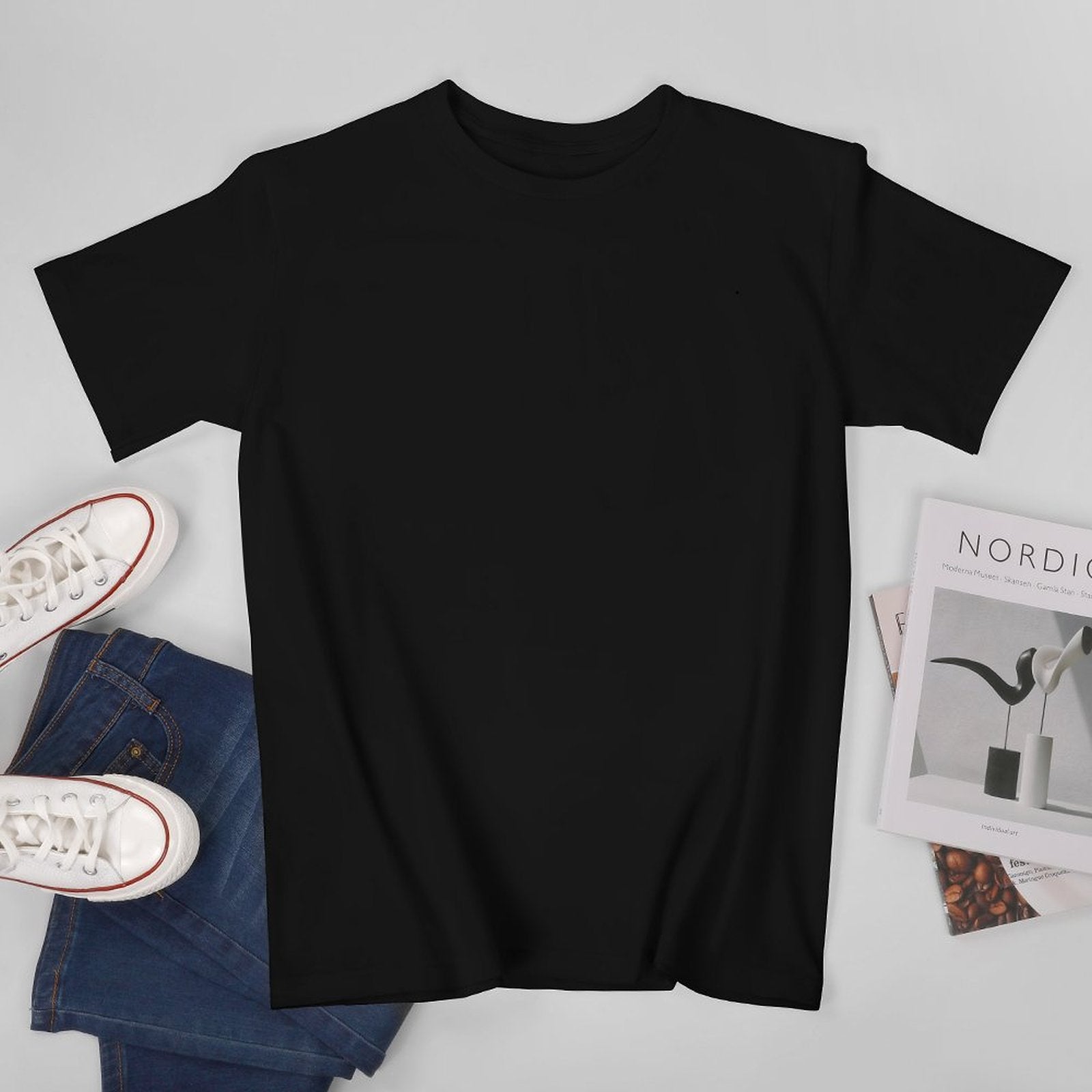 T-shirt classica di cotone unisex 180g